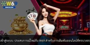 เข้าสู่ระบบ: ประสบการณ์ใหม่กับ W69 สำหรับการเดิมพันออนไลน์ที่ครบวงจร